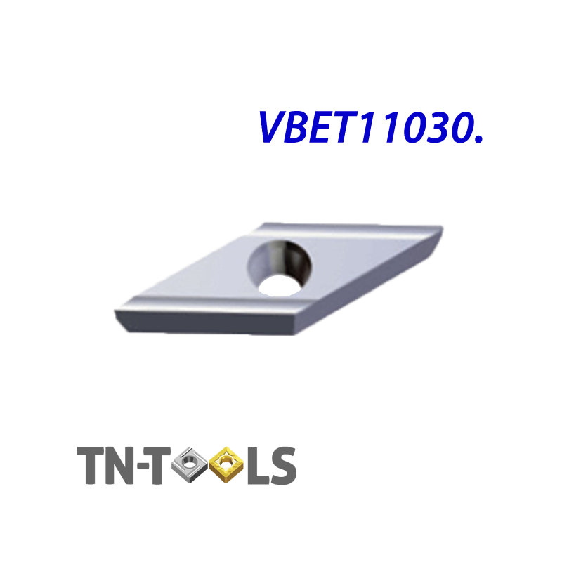 VBET110301-X-ML ZZ0979 Placa de Torno Negativa de Acabado