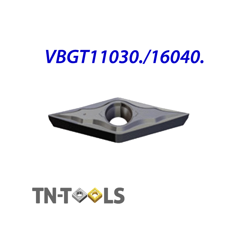 VBGT110301-YG ZZ4919 Negative Turning Insert for Finishing