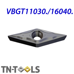 VBGT110302-YG ZZ4919 Negative Turning Insert for Finishing