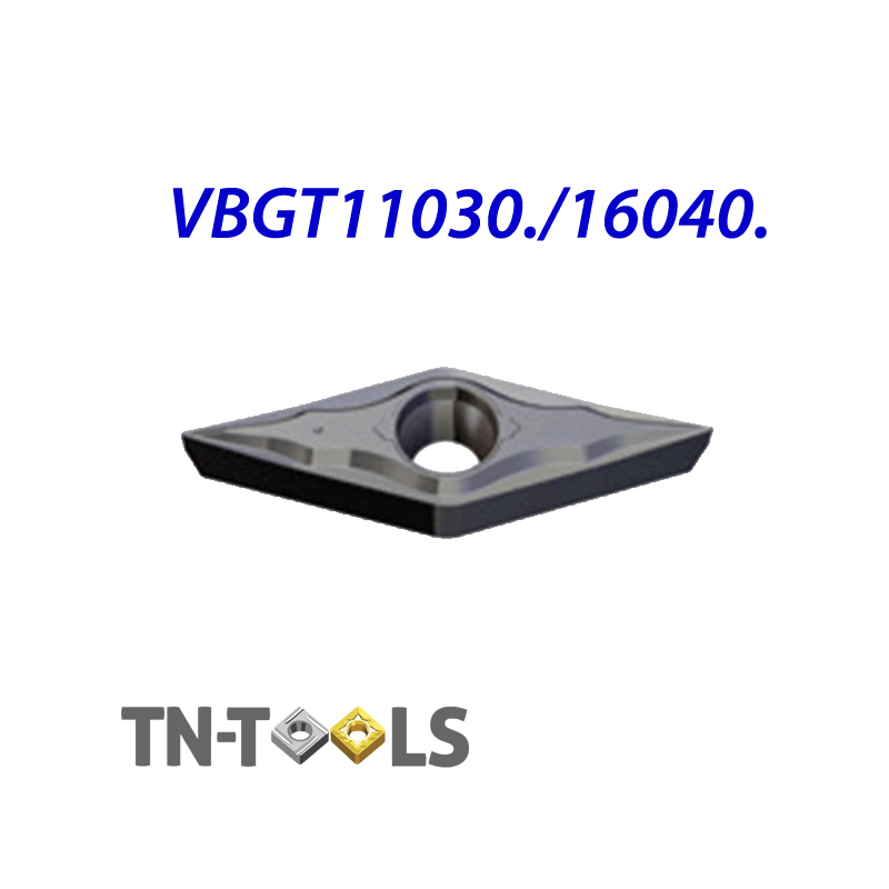 VBGT160402-YG ZZ4919 Negative Turning Insert for Finishing