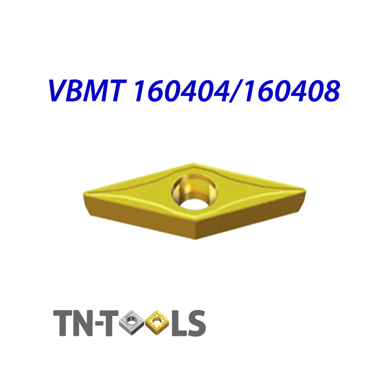VBMT160404-LM ZZ1884 Placa de Torno Negativa de Acabado