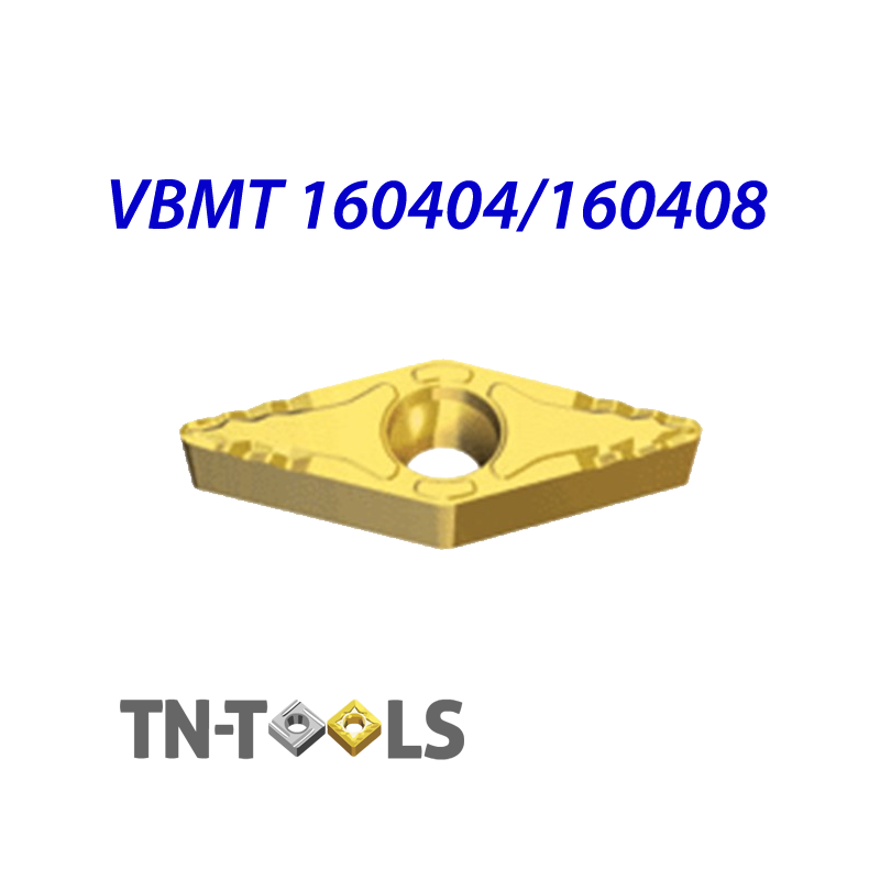 VBMT160404-LD IZ6999 Placa de Torno Negativa de Acabado