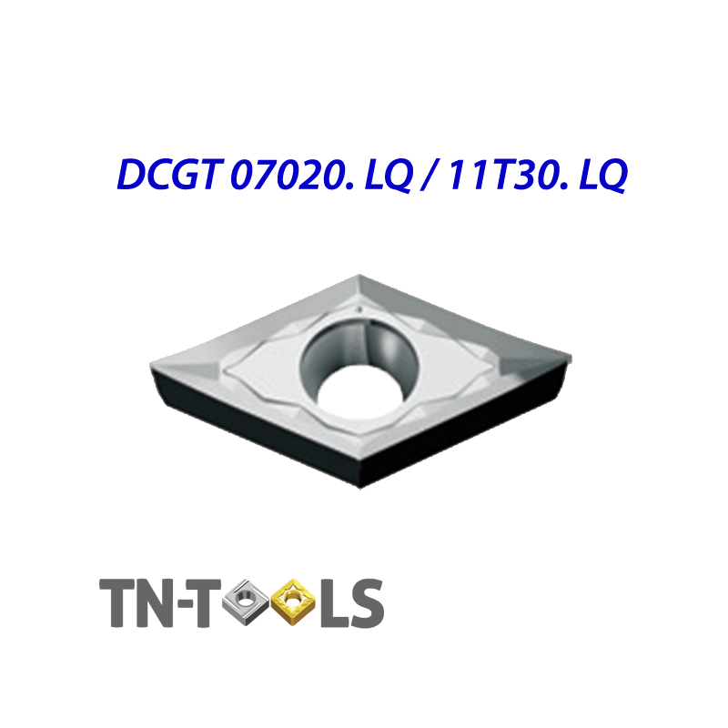DCGT11T302-LQ P89 Placa de Torno Positiva de Aluminio