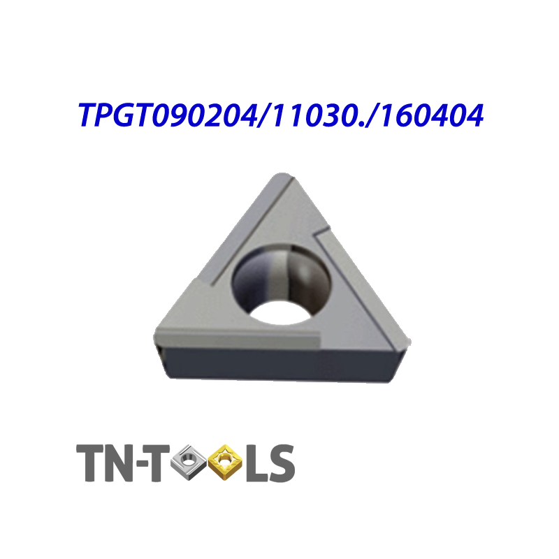 TPGT160404-Q-I IZ6999 Placa de Torno Negativa de Acabado