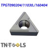 TPGT160404-Q-I IZ6999 Placa de Torno Negativa de Acabado
