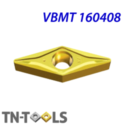 VBMT160408-LG VB6989 Placa de Torno Negativa de Acabado