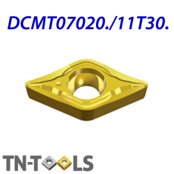 DCMT11T304-LM ZZ4899 Placa de Torno Negativa de Acabado