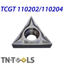 TCGT110204-YG ZZ4919 Placa de Torno Negativa de Acabado