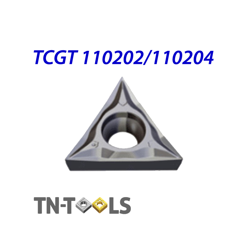 TCGT110204-YG ZZ4919 Placa de Torno Negativa de Acabado