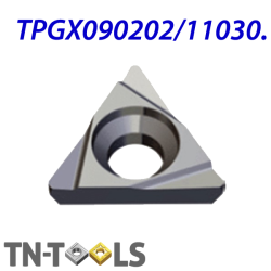 TPGX110302-Q IZ6999 Placa de Torno Negativa de Acabado