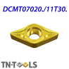 DCMT070204-LM ZZ1979 Placa de Torno Negativa de Acabado