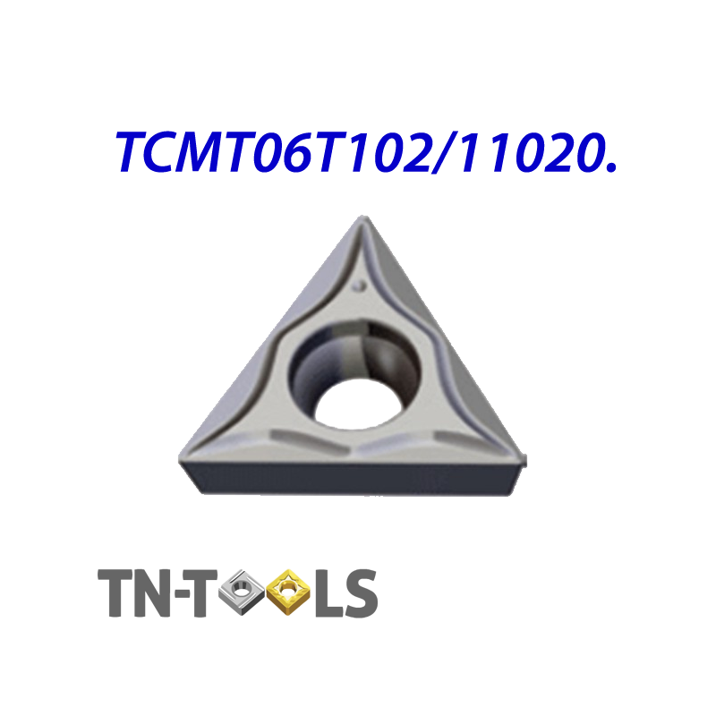 TCMT110204-LG VB6989 Placa de Torno Negativa de Acabado