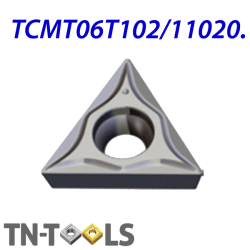 TCMT06T102-LG IZ6999 Placa de Torno Negativa de Acabado