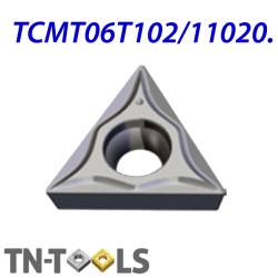 TCMT110202-LG ZZ1874 Placa de Torno Negativa de Acabado