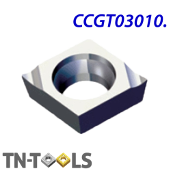 CCGT040102-Q-LL IZ6999 Placa de Torno Negativa de Acabado