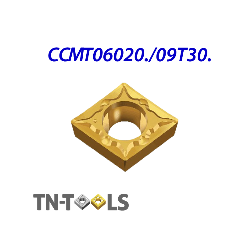 CCMT060204-LM ZZ1874 Placa de Torno Negativa de Acabado