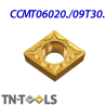 CCMT060204-LM ZZ1874 Placa de Torno Negativa de Acabado