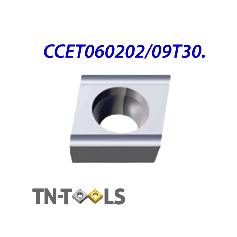 CCET060202-Q-ML ZZ0979 Negative Turning Insert for Finishing