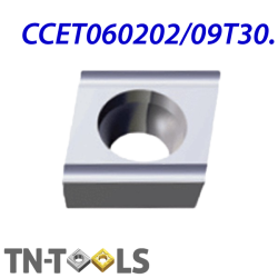 CCET09T302-X-ML ZZ0979 Negative Turning Insert for Finishing