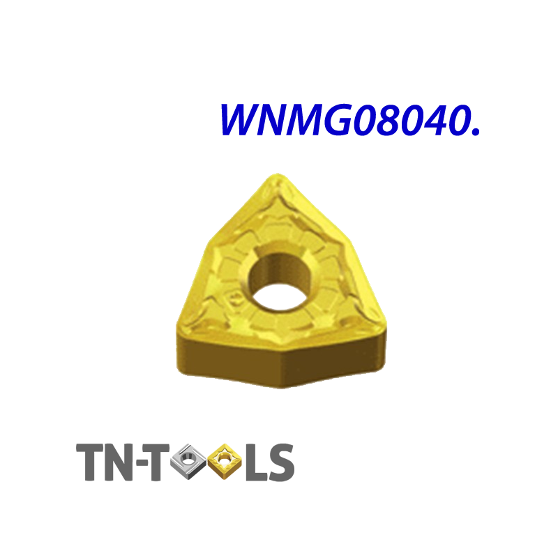 WNMG080404-LM VB6989 Placa de Torno Negativa de Acabado
