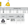 WNMG080408-PZ ZZ2984 Negative Turning Insert for Roughing