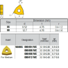 WNMG080412-RI ZZ1874 Negative Turning Insert for Medium