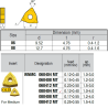 WNMG060412-RZ ZZ1884 Negative Turning Insert for Medium