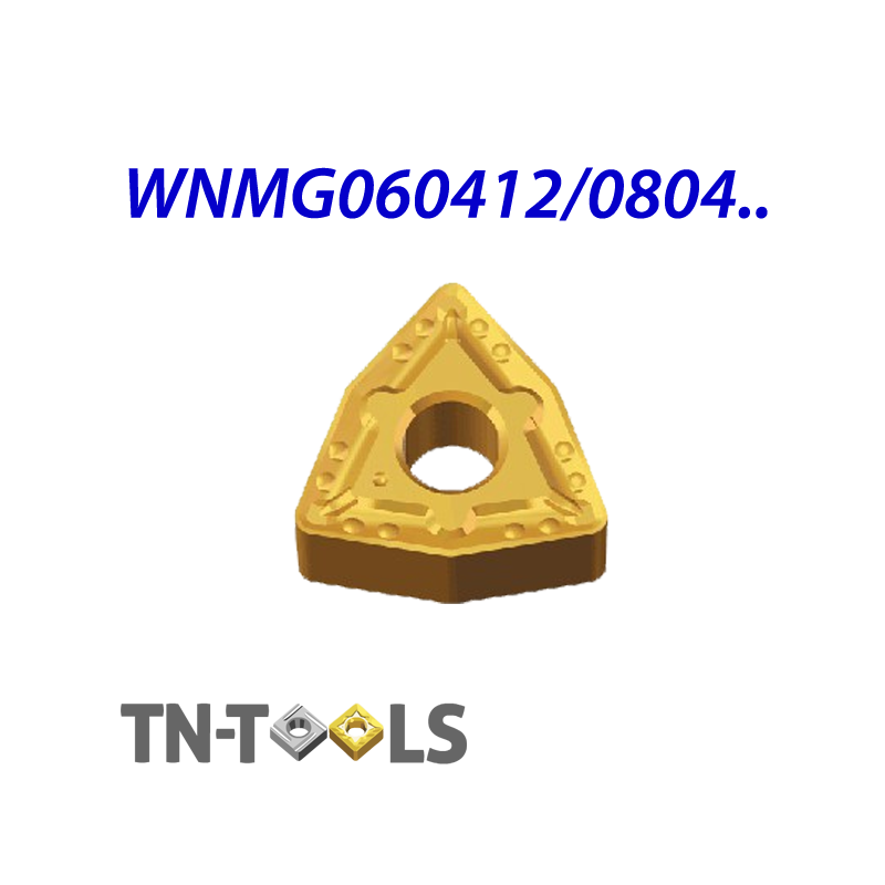 WNMG080404-RZ ZZ4899 Placa de Torno Negativa de Medio