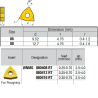 WNMG080416-XZ ZZ1874 Negative Turning Insert for Roughing