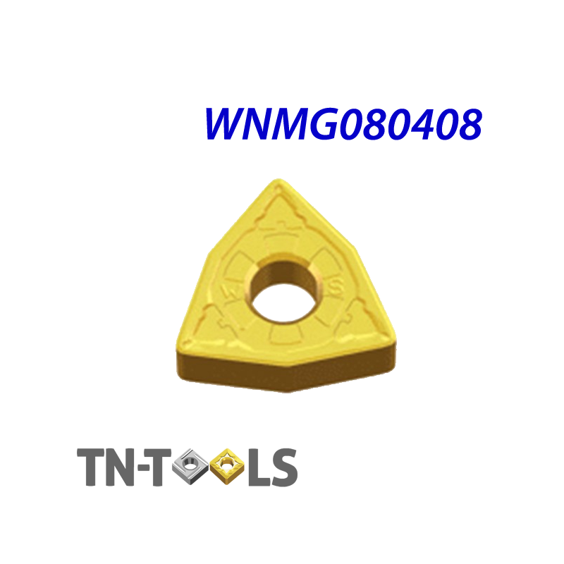 WNMG080408-CY ZZ1884 Placa de Torno Negativa de Acabado