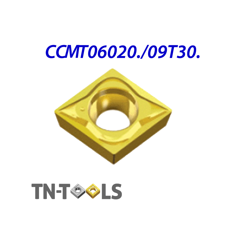 CCMT060204-LG ZZ1874 Placa de Torno Negativa de Acabado
