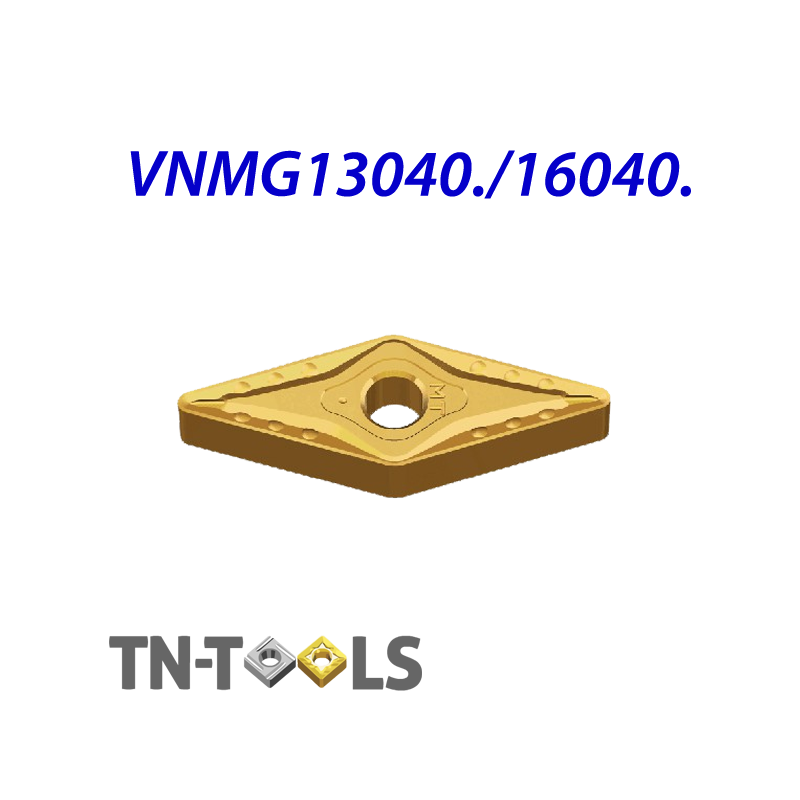 VNMG160408-RZ IZ6999 Placa de Torno Negativa de Medio