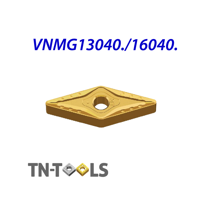 VNMG130404-RZ ZZ2984 Placa de Torno Negativa de Medio