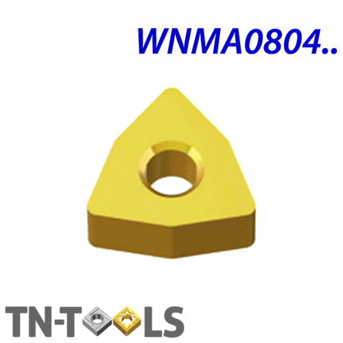 WNMA080412 ZZ2984 Placa de Torno Negativa de Desbaste