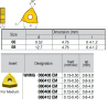 WNMG080408-KR ZZ0774 Negative Turning Insert for Medium