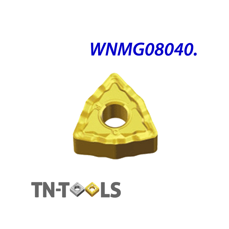 WNMG080408-LI ZZ1884 Placa de Torno Negativa de Acabado