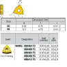 WNMG080408-LI ZZ0784 Negative Turning Insert for Finishing
