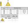 TNMG160408-YL ZZ4899 Negative Turning Insert for Finishing