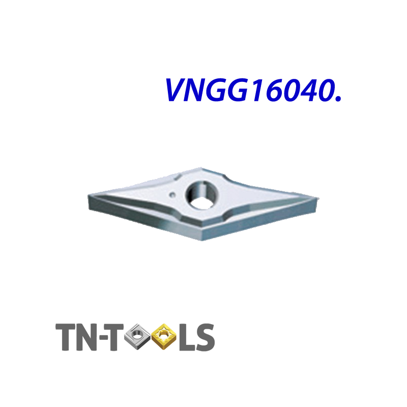 VNGG160404-RQ ZZ4919 Placa de Torno Negativa de Medio