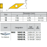 VNGG160404-RQ P89 Negative Turning Insert for Medium