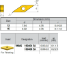 VNMG160404-KG ZZ0774 Negative Turning Insert for Finishing