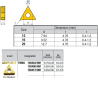 TNMG130404-RR ZZ0784 Negative Turning Insert for Medium