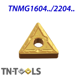TNMG220412-RZ ZZ1884 Placa de Torno Negativa de Medio