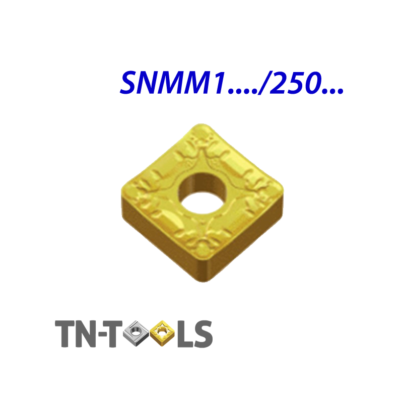 SNMM120412-XN ZZ1874 Placa de Torno Negativa de Desbaste