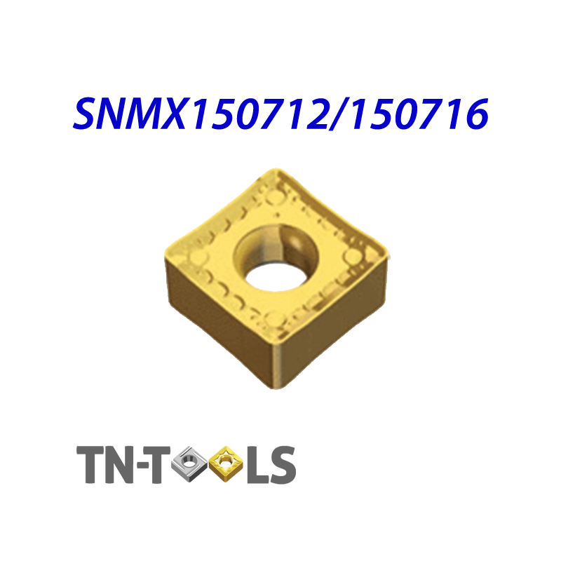 SNMX150712-NH ZZ1884 Placa de Torno Negativa de Semi Gran Desbaste