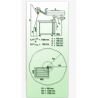Hydraulic Tapping Machine Vertical/Horizontal Gamor RHG-M45 (M2-M45)