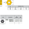 HNMG50408-YA ZZ4899 Negative Turning Insert for Medium