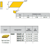 KNUX160405-Q88 ZZ1884 Negative Turning Insert for Medium