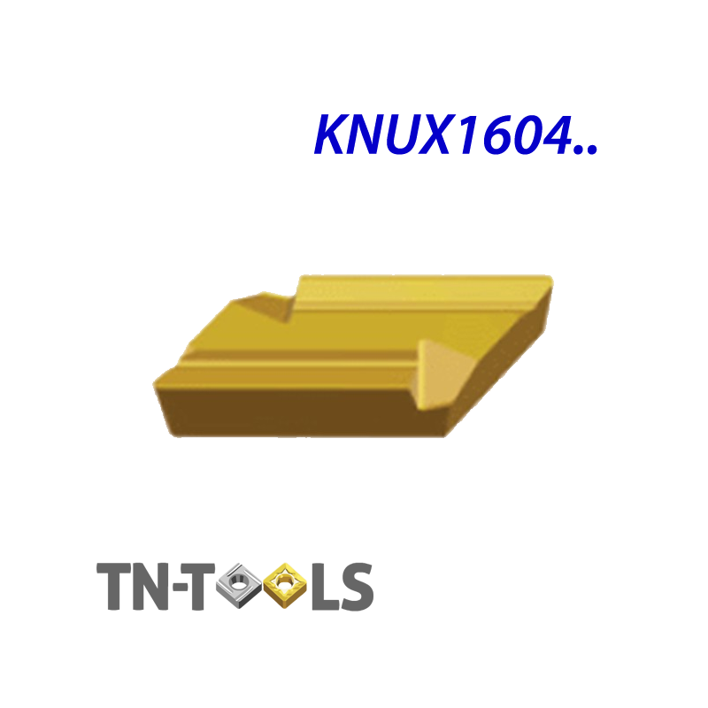 KNUX160405-X87 ZZ1884 Placa de Torno Negativa de Medio