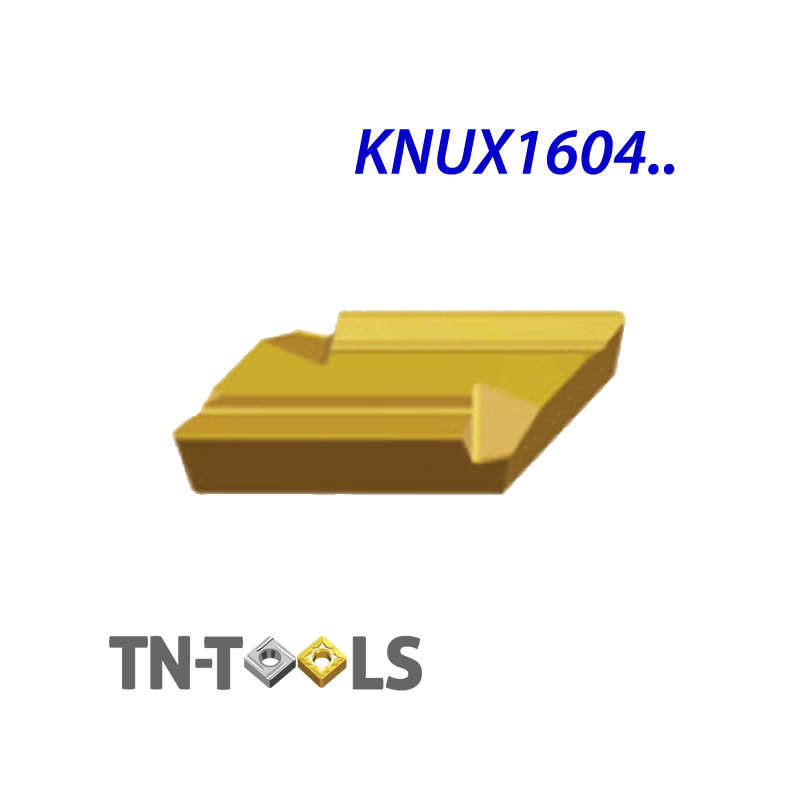 KNUX160405-X87 ZZ1874 Placa de Torno Negativa de Medio